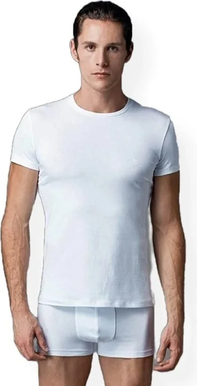 Eros 4 Piece American Collar Men's Undershirt T-Shirt