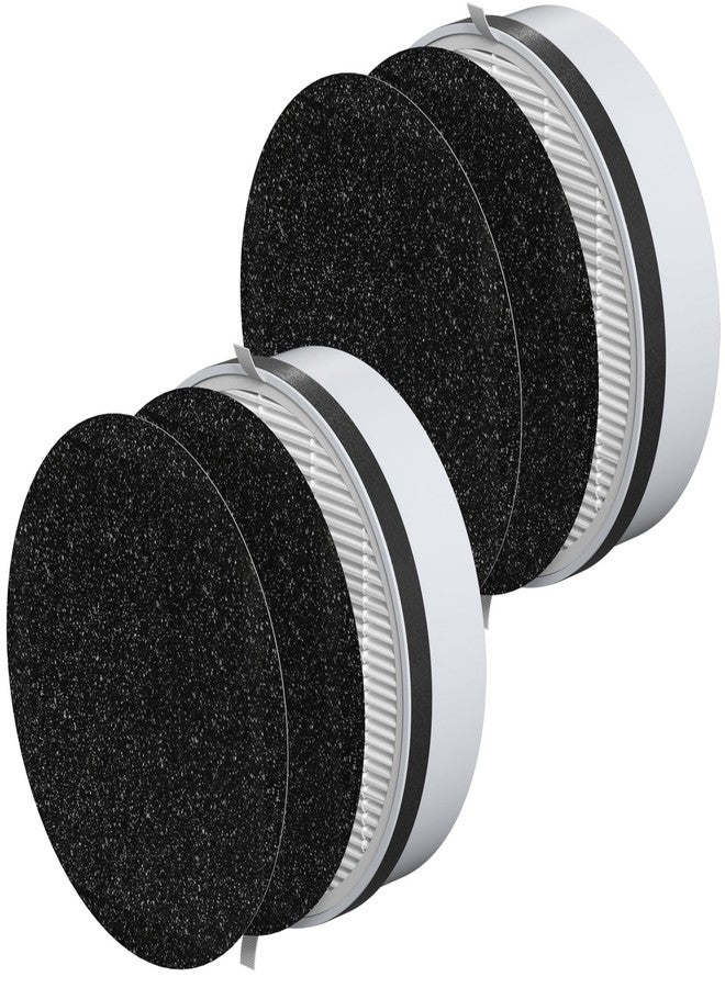 Fizerneer HP125 True HEPA Filter Replacement Set Compatible with Hunter HP125 AirX HEPA Digital Air Cleaner Purifier, Part Number H-HF125-VP H-HF125, 2 HEPA Filter + 4 Activated Carbon Filter - Image 1