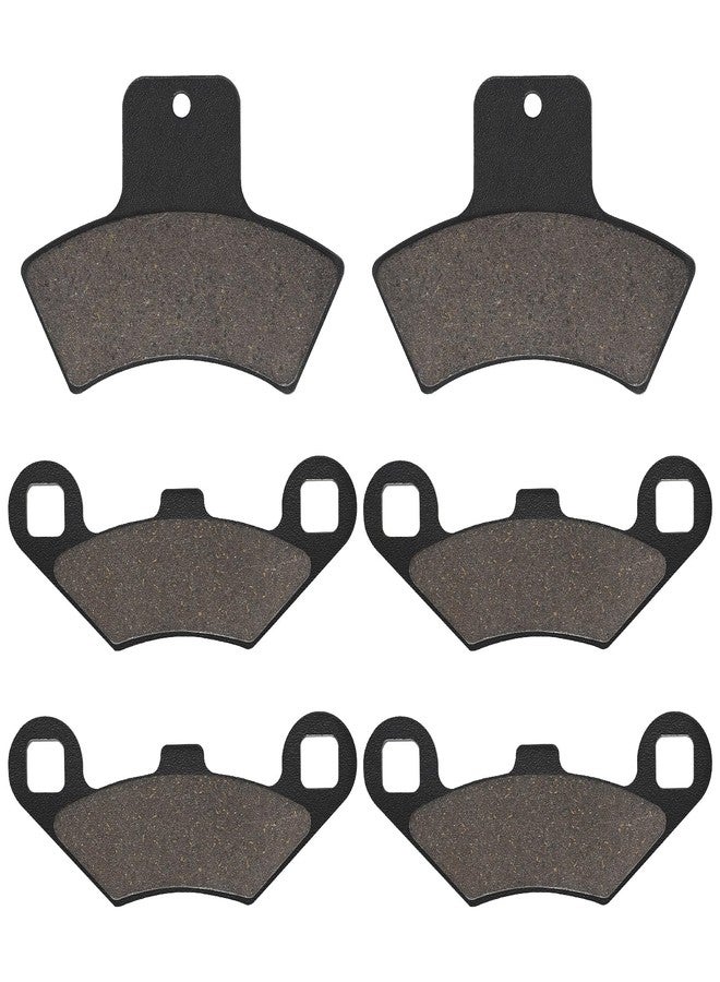 Slother Front and Rear Brake Pads for Polaris Sportsman 500 400 355 4x4 HO Scrambler 400 500 Trail Blazer 250 400 Magnum 500 325 Boss 330 325 Xpedition 325 Xplorer 400 Diesel 455 - Image 1