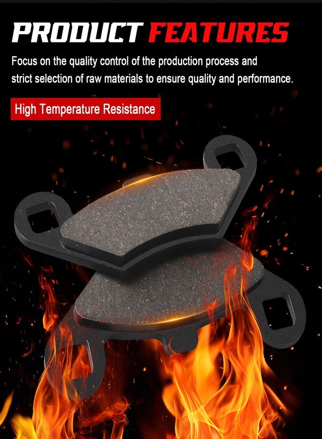 Slother Front and Rear Brake Pads for Polaris Sportsman 500 400 355 4x4 HO Scrambler 400 500 Trail Blazer 250 400 Magnum 500 325 Boss 330 325 Xpedition 325 Xplorer 400 Diesel 455 - Image 3
