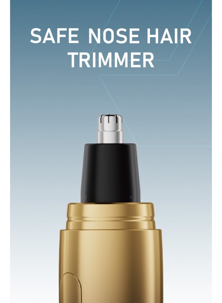 Moxedo مجموعة العناية 3 في 1 من موكسييدو ريفونيكس - ماكينة حلاقة كهربائية قابلة لإعادة الشحن بدون سلك برأس شفرة T وشاشة LED ومنفذ شحن USB-C للأنف والجسم والوجه - Image 5