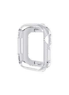 For Apple Watch10 Apple Watch Case Iwatch10 TPU Case Half Bag Hollow Case-Color:Transparent-Dimensions:S10#42mm (opp Packaging)
