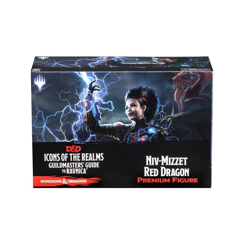 ويزكيدز أيقونات D&D للعوالم: دليل Guildmasters إلى Ravnica Niv-Mizzet Red Dragon - Image 5