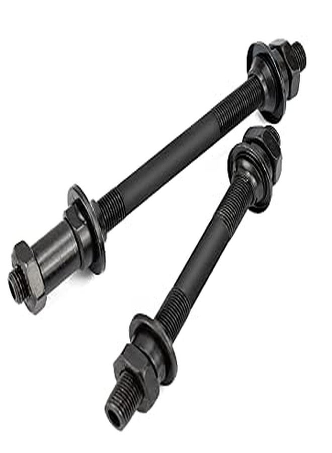 CYBIC Quick Release Bicycle Hub Skewers, Black, Front Rear Hollow Axle Design for Bike Wheels - Image 3