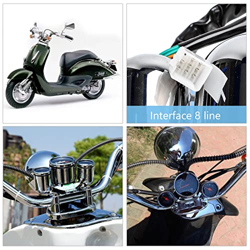 Minho Motorcycle Gas Gauge Speedometer Odometer Tachometer for Chinese 50cc 90cc 125cc 150cc Joker Scooter - Image 5
