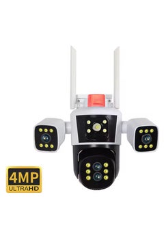 FIPKA 4MP 8k Wifi Outdoor 360 Ptz Camera Five Lens Four Screen 10x Optical Zoom Auto Tracking Security Wireless Network Cctv Camera  - Image 2