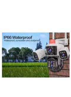 FIPKA 4MP 8k Wifi Outdoor 360 Ptz Camera Five Lens Four Screen 10x Optical Zoom Auto Tracking Security Wireless Network Cctv Camera  - Image 3