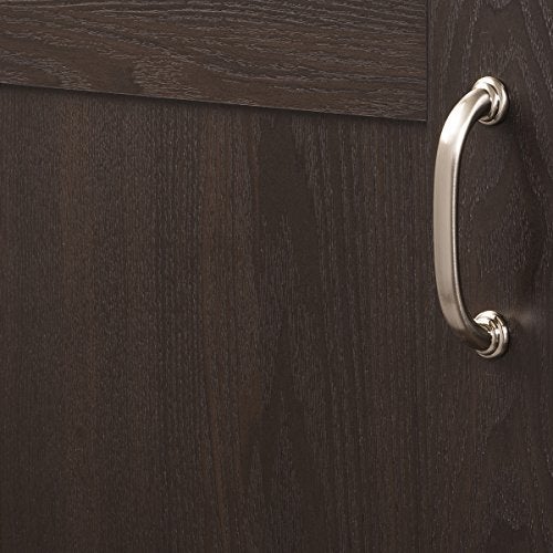Hickory Hardware 1 Pack Solid Core Kitchen Cabinet Pulls, Luxury Cabinet Handles, Hardware for Doors & Dresser Drawers, 3-3/4 Inch (96mm) Hole Center, Satin Nickel, Zephyr Collection - Image 3