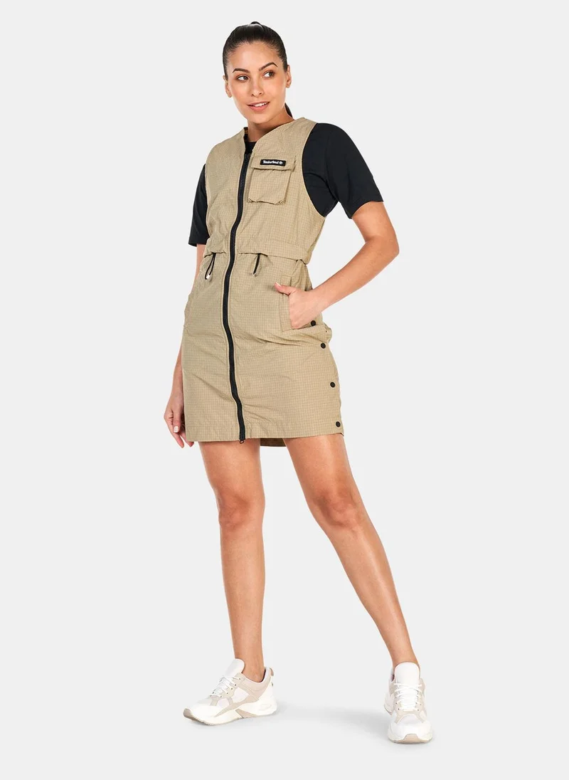 Timberland Women's Bold Beginnings Multi-Pocket Vest Dress