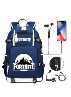 FORTNITE Printed Cartoon Youth Large Capacity Men's and Women's Shoulders 