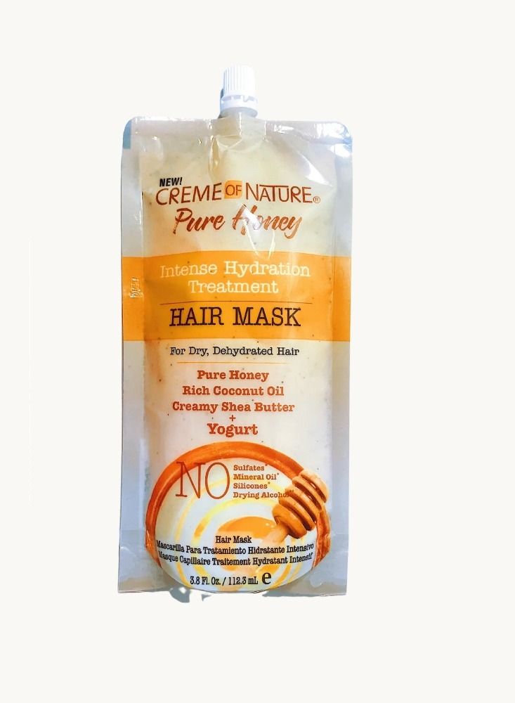 Creme of Nature Pure Honey Intense Hydration Treatment Hair Mask 112.3ml