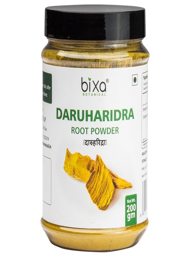 bixa BOTANICAL Daruharidra Powder 200Gm (DaruHaldi/Berberis Aristata | Berberry Root) Supports Healthy Liver and Kidney Functions Bixa Botanical - Image 1