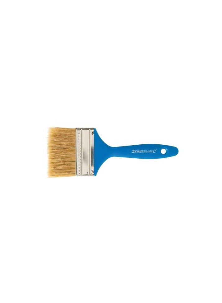 Silverline Disposable Paint Brush, Pure Bristles, 75mm - Image 2