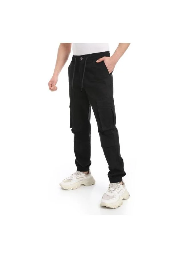 Coup Coup Men Casual Gabardine Pants 1330156 42 - Black