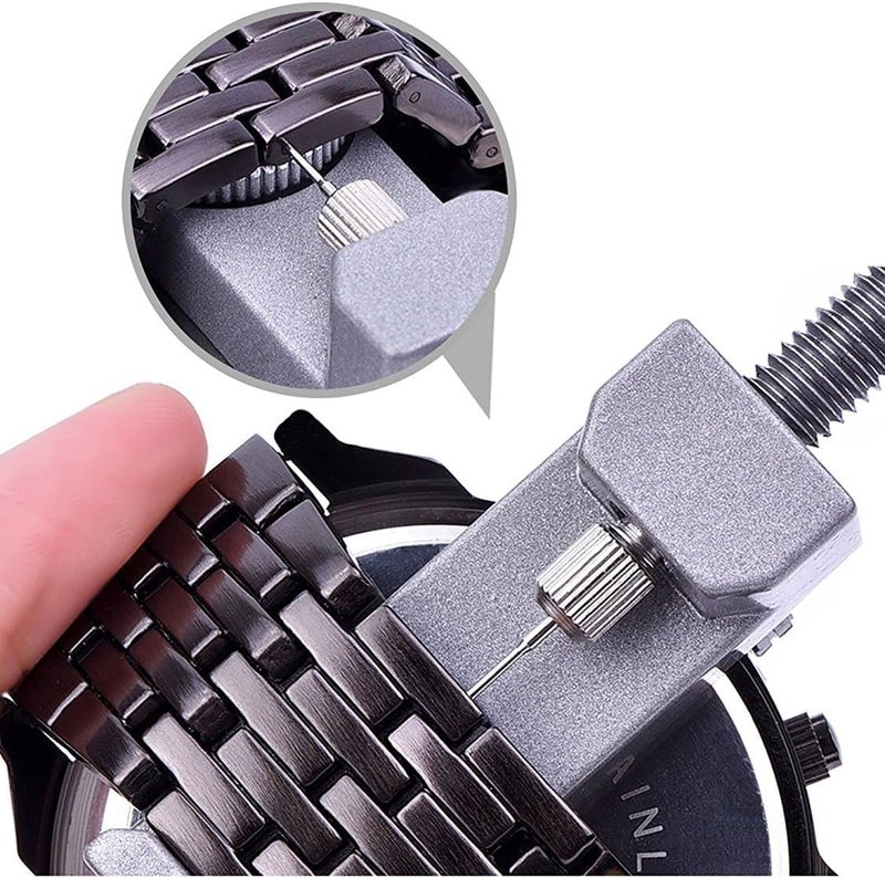 BIRDLINE Watch Link Removal Tool Watch Strap Tool Professional Adjuster Remover Repair Tool Kit All-metal Strap Link Remover Tool With 3 Size Pins. - Image 2