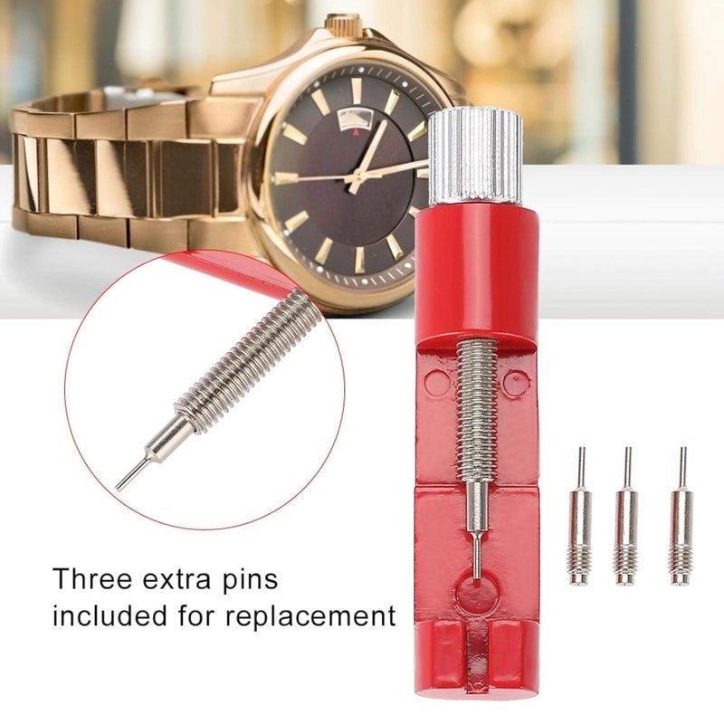 BIRDLINE Watch Link Removal Tool Watch Strap Tool Professional Adjuster Remover Repair Tool Kit All-metal Strap Link Remover Tool With 3 Size Pins. - Image 5