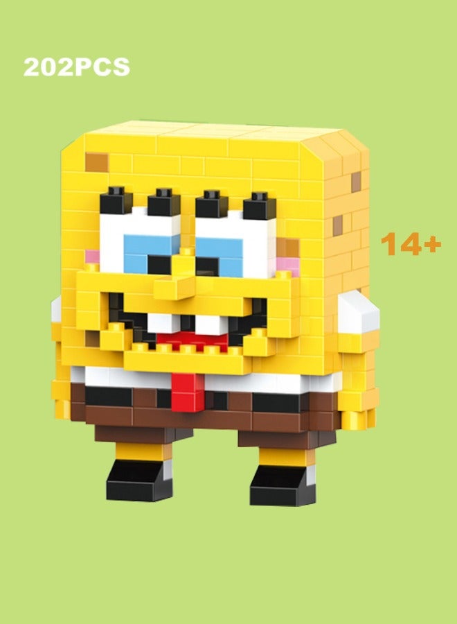 LELE BROTHER Set Of 2 Spongebob Building Bricks Set, Age 14 And Up, 368 Pieces In Total - Image 2