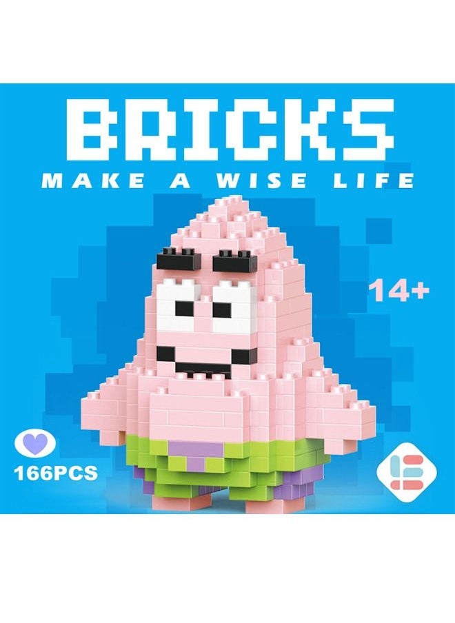 LELE BROTHER - Set Of 2 Spongebob Building Bricks Set, Age 14 And Up, 368 Pieces In Total - Image 1