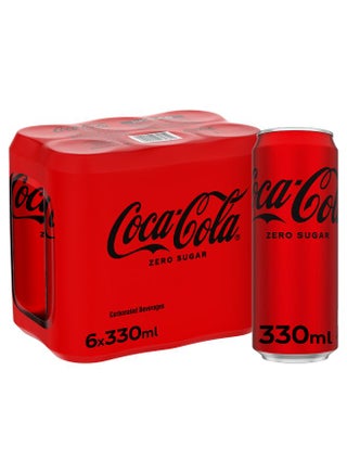 Zero Sugar Carbonated Soft Drink Can
