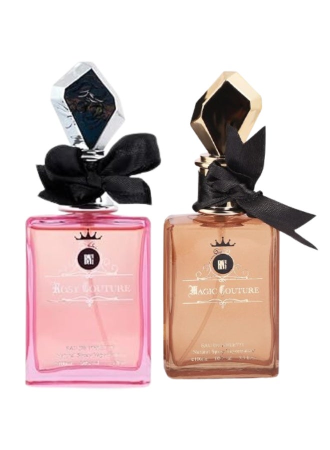 Bn Parfum Rose Coture Perfume 100ML And Magic Coture Perfume 100ML - Image 2