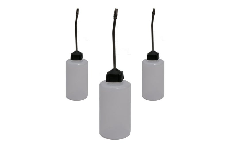 Universal Deluxe Plastic Sewing Machine OilerOil Dispenser with Long Angled Spout 3 Pack