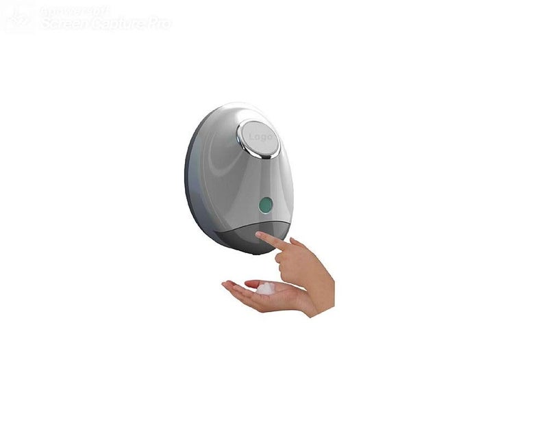 TARGET HYGIENE ABSPlastic Heavy Duty Manual Soap Shampoo Lotion Liquid Hand wash Dispenser 800 ml Grey SD800G - Image 3