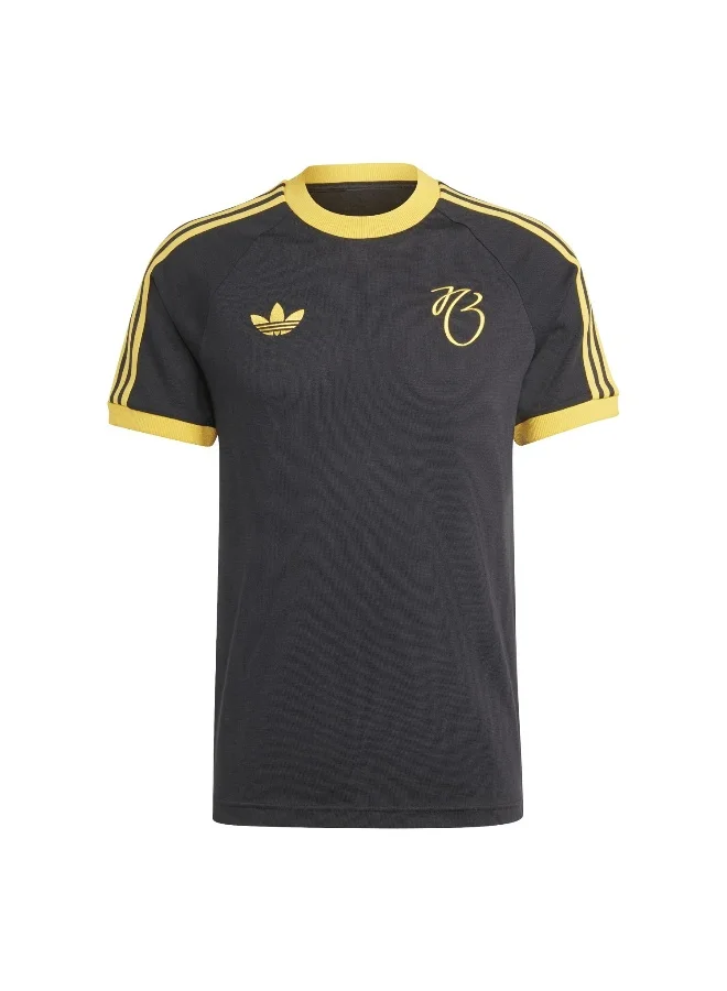 adidas Jb 3S Tee Black Football T-Shirts For Men Xs
