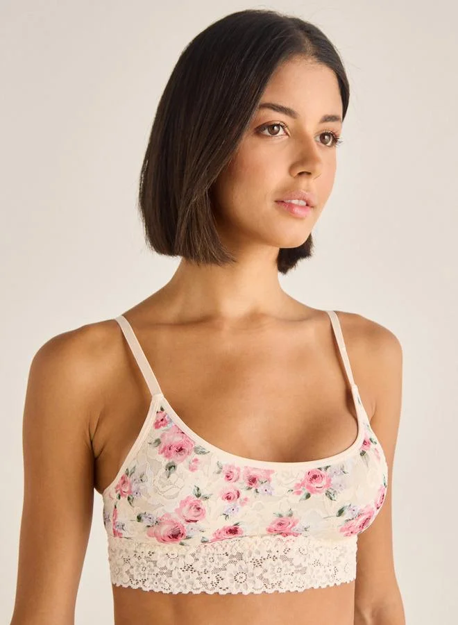 سبلاش فيڤ طقم من قطعتين - حمالة صدر دانتيل