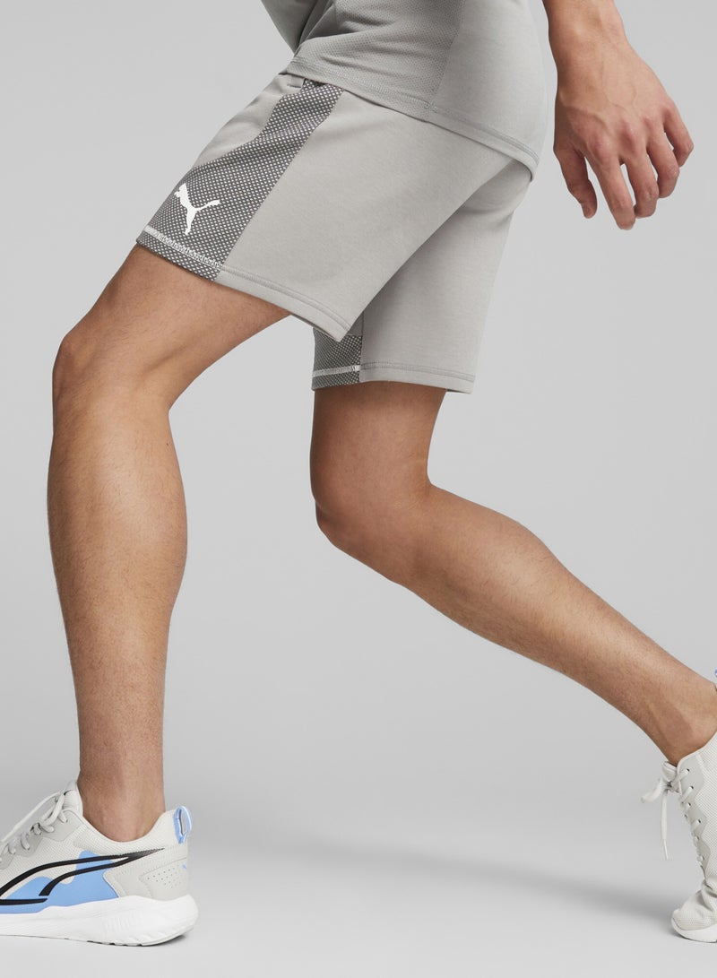 PUMA Evostripe Mens Grey Shorts - Image 1