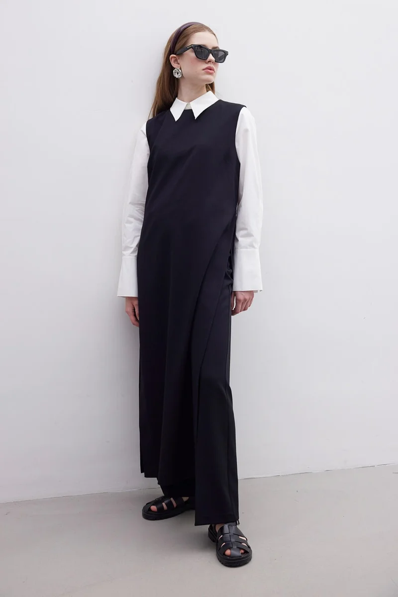 Manuka Sleeveless Overlay Dress
