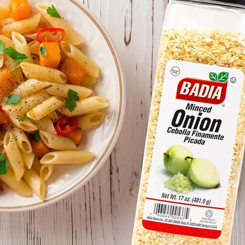 Badia Minced Onion - 17 oz (481.9 g) - Gluten-Free Seasoning - Image 4