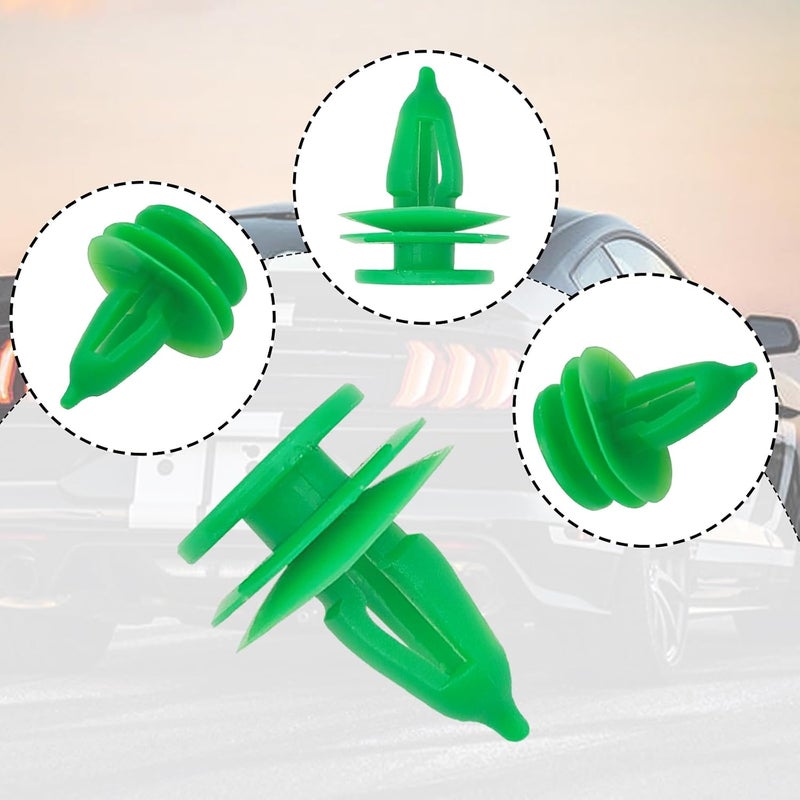 TOPCNOEM 100PCS Door Panel Retainer Clips 8mm Retainer Clip Compatible with GrandCheroKe, Chrysler Cirrus Dodge with 1Pcs Fastener Remover 6503204 - Image 3