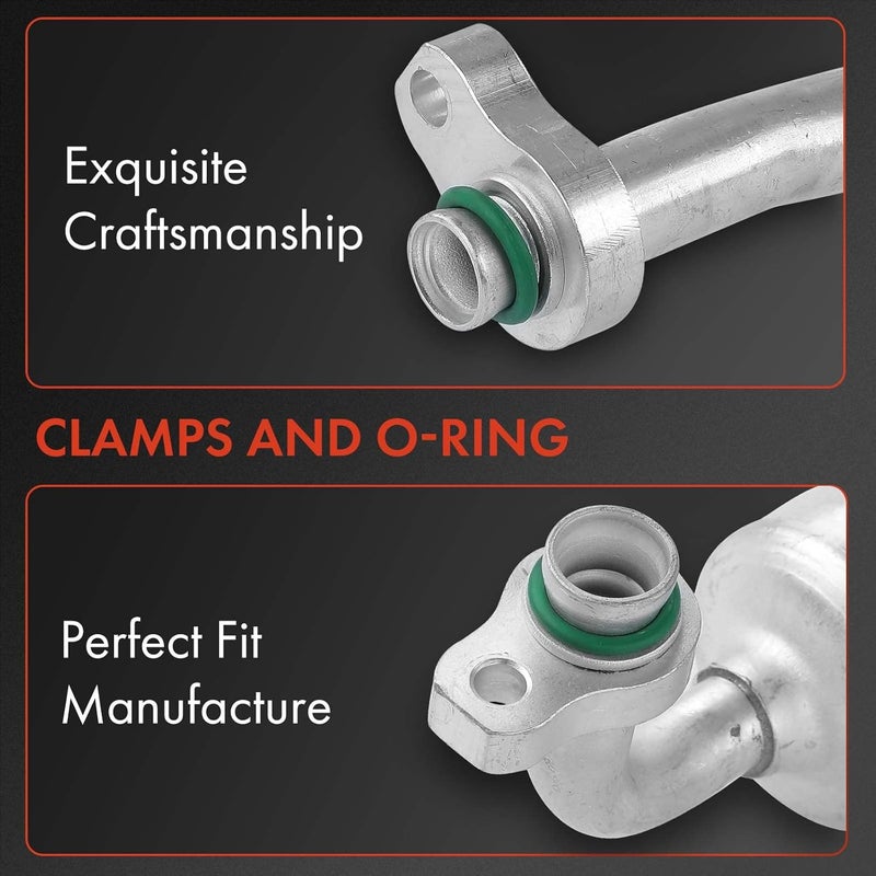 A-Premium A/C Suction Line Hose Assembly - Image 3
