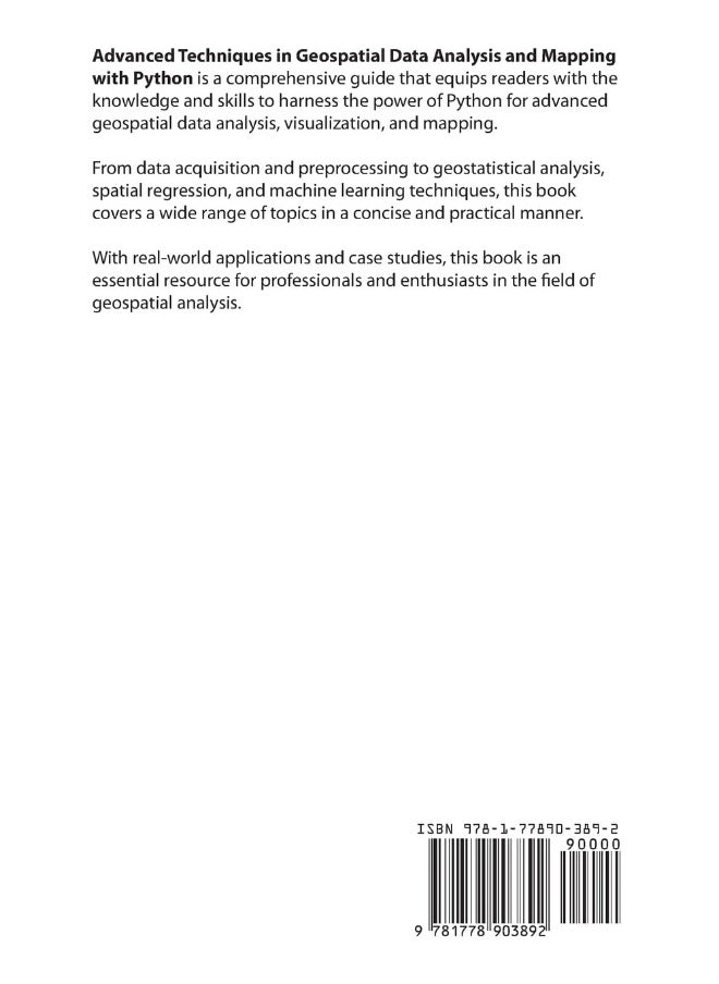 Advanced Techniques in Geospatial Data Analysis and Mapping with Python  - Image 2