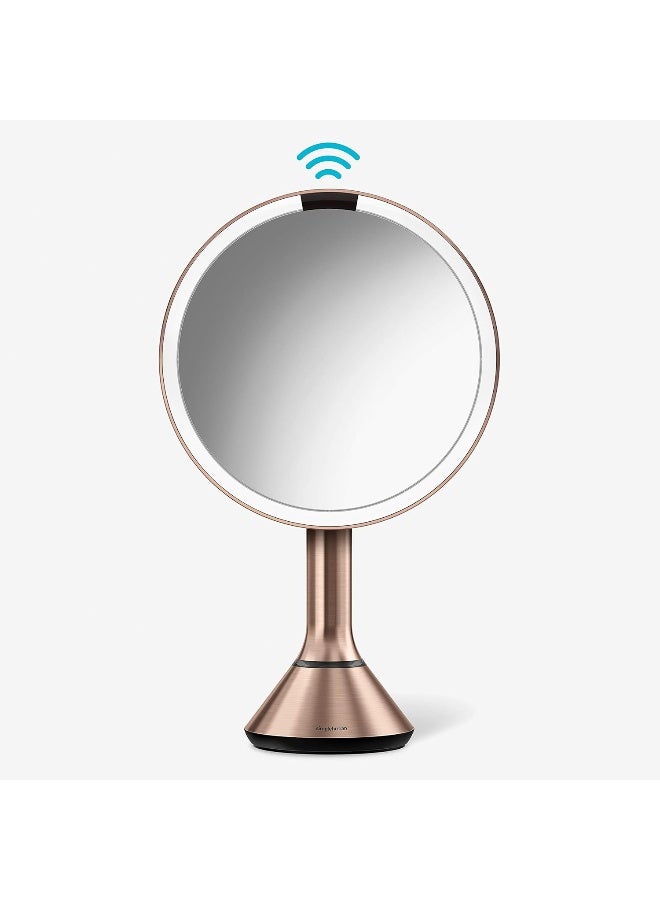 simplehuman Sensor Touch Control Mirror, 20cm Rose Gold - Image 1