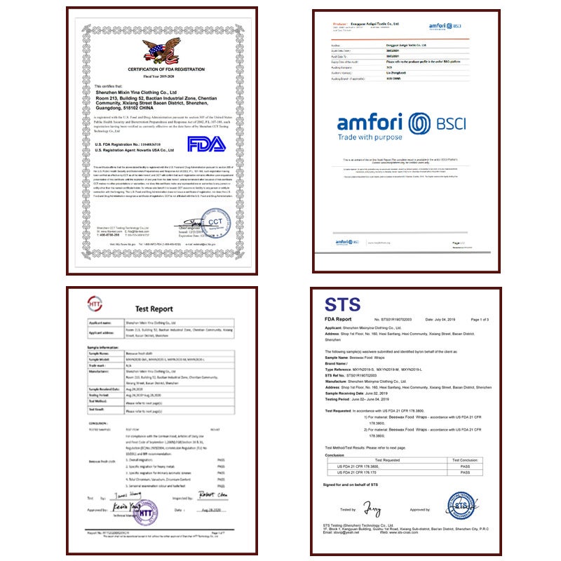 Beeswax Cloth Reusable Beeswax Paper Beeswax Food Grade Packaging Cloth Beeswax Wrap Cloth - Image 4