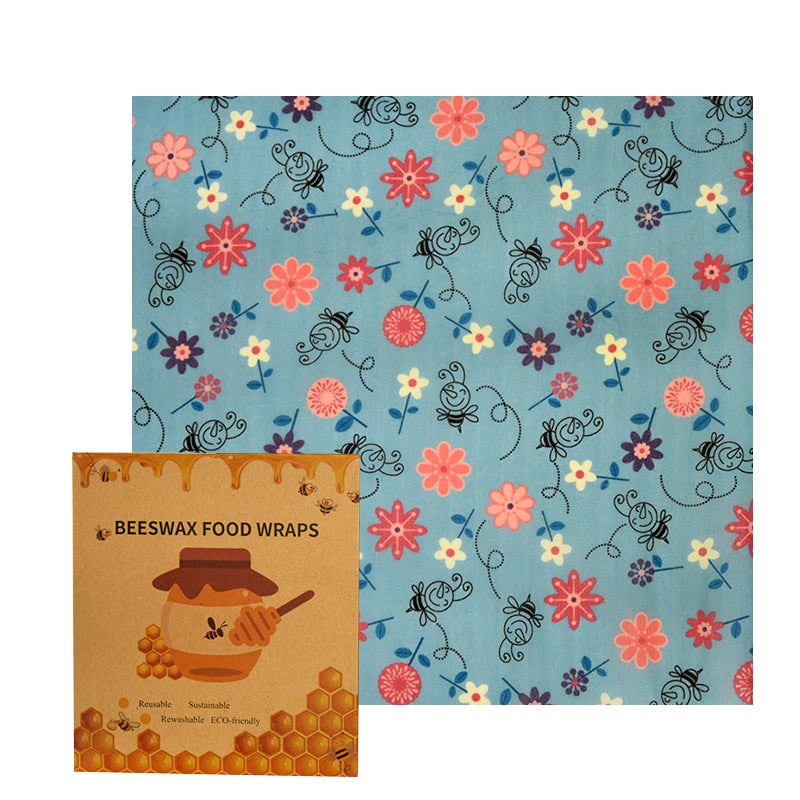 Beeswax Cloth Reusable Beeswax Paper Beeswax Food Grade Packaging Cloth Beeswax Wrap Cloth - Image 1