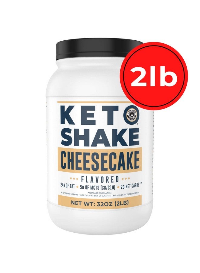 Left Coast Performance Cheesecake Keto Meal Replacement Shake [2lbs] - Low Carb Protein Powder Shake Mix, High Fat with MCTs, Collagen Peptides and Real USA Cream Cheese - Image 4