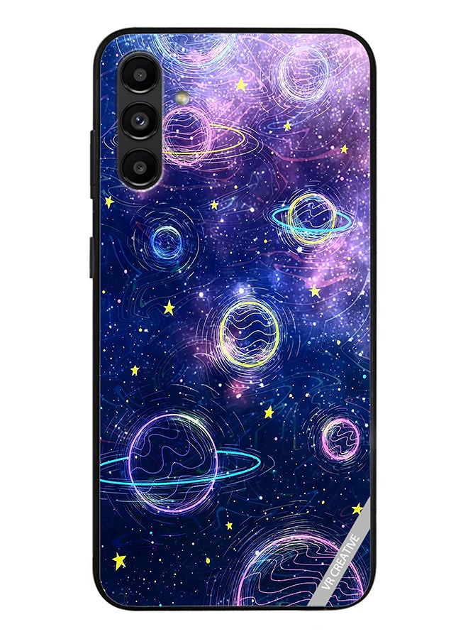 VR CREATIVE Protective Case Cover For Samsung Galaxy A13 5G Galaxy Design Multicolour - Image 1