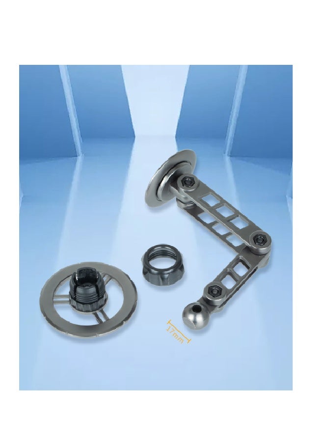 Nine Mega 360 Flod Car Holder 1080 Angle Rotation - Grey - Image 2