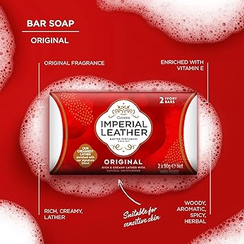 Imperial Leather Imperial Leather Original Bar Soap 2 x 90g - Image 3