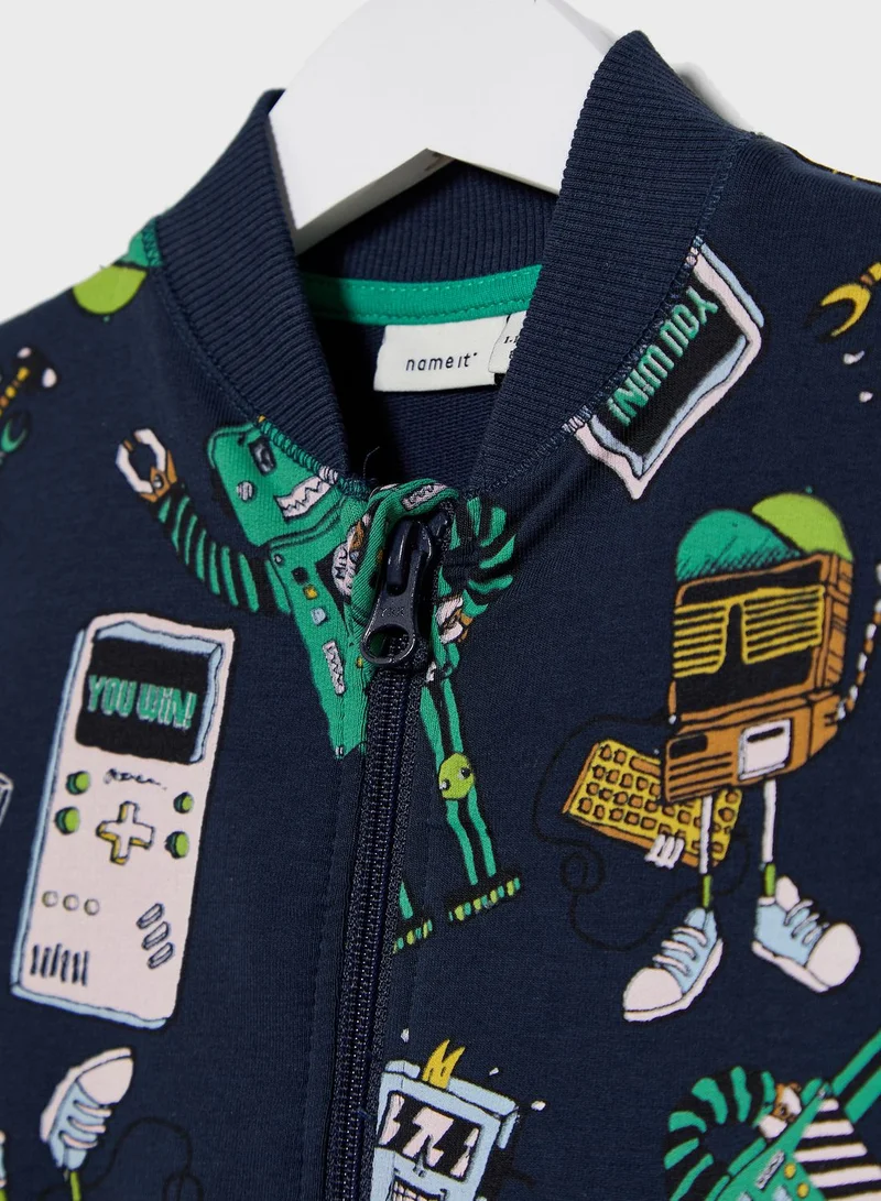 NAME IT Kids Printed Jacket