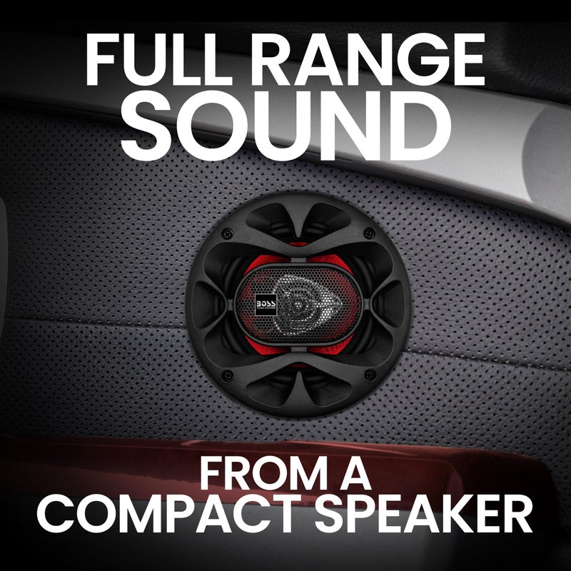 BOSS AUDIO SYSTEMS BOSS Audio Systems CH4220 Car Speakers - 200 Watts of Power Per Pair and 100 Watts Each, 4 Inch, Full Range, 2 Way, Sold in Pairs, Easy Mounting  - Image 2
