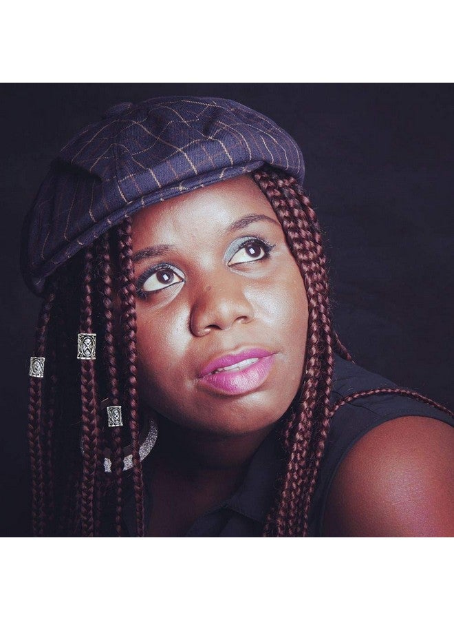 Jolbndcv 24 Pcs Viking Hair Beads Beard Hair Beard Beads 6 Pcs Pull Hair Pin Quick Beader 100 Pcs Black Rubber Bands And A Bag - Image 5