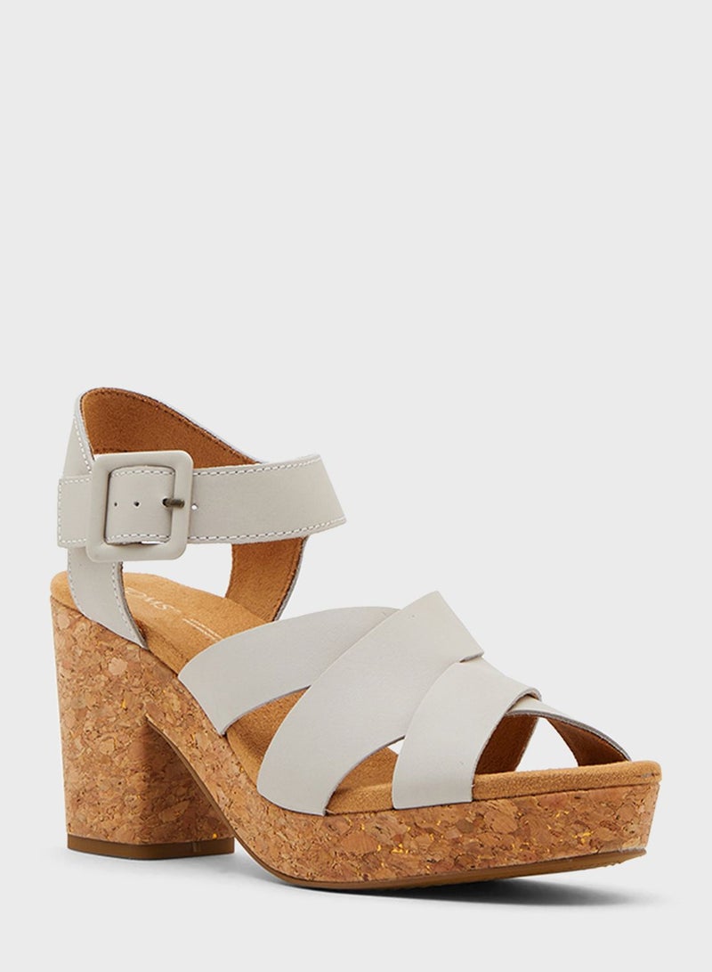 TOMS Ankle Strap Sandals - Image 1