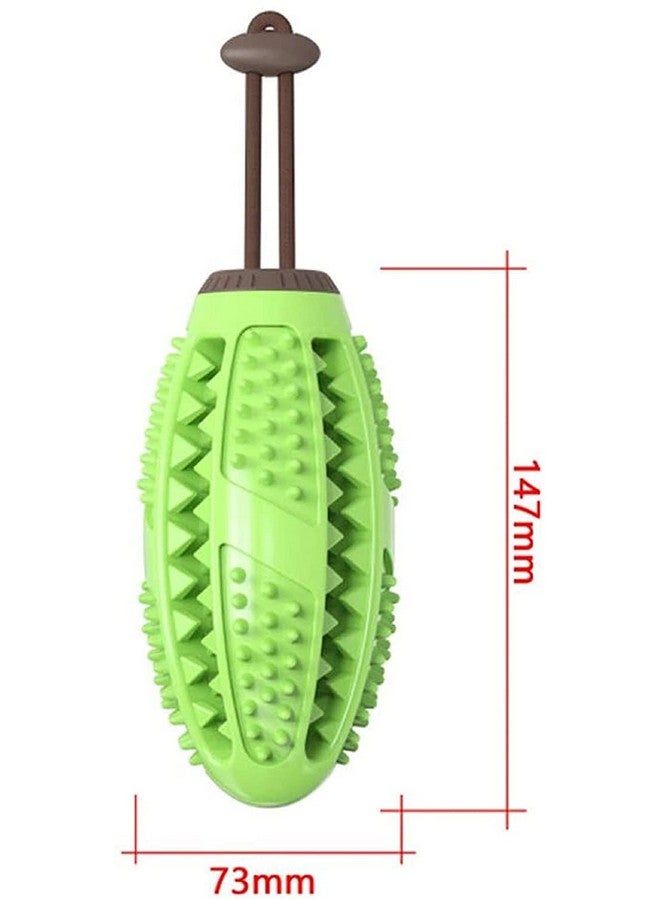 Emily Pets Rubber Dog Feeder Toys Chewable Light Rugby Ball Design, Natural Rubber Toy, Playing Toys For Dogs, Puppies, And Cats (Pink) - Image 3