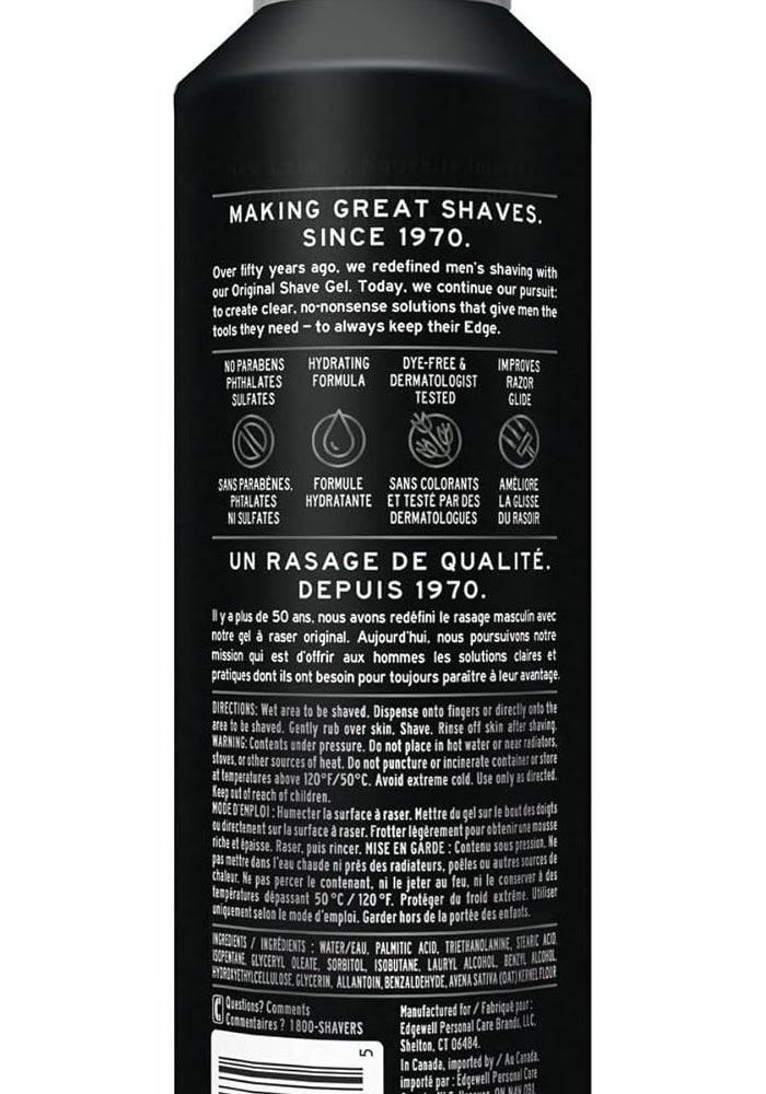 Edge Ultra Sensitive Shave Gel for Men - 7 oz - Image 2