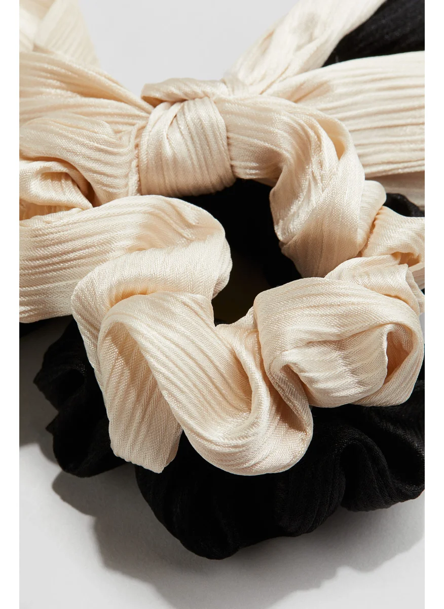 H&M 2-Pack Bow-Detail Scrunchies