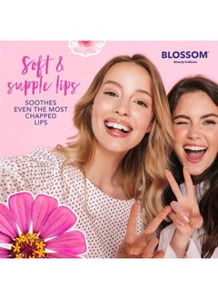 Blossom Scented Roll on Lip Gloss, Infused with Real Flowers, Made in USA, 0.20 fl. oz./5.9ml, Watermelon  - Image 4