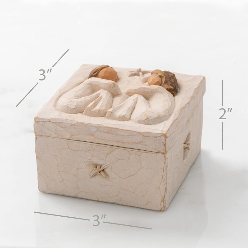 Willow Tree Friendship Sculpted Hand-Painted Keepsake Box - Image 2